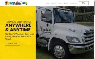Tows Are Us of Palm Springs website