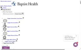 Baptist Heart Specialists - Beaches of Palm Valley website