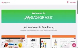 Sawgrass Self Storage website