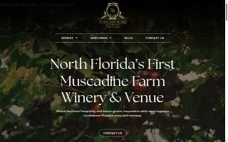 Tuscan Rose Vineyards of Palm Valley website