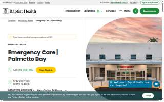 Baptist Health Emergency Care | Palmetto Bay