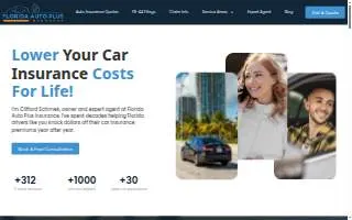 Florida Auto Plus Insurance website