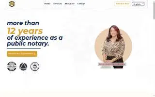 Notary Public IN Cutler Bay website
