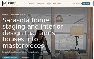Purposely Placed Home Staging & Design of Palmetto Bay