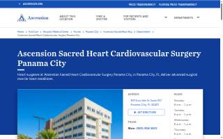 Ascension Sacred Heart Cardiovascular Surgery Panama City