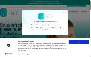 Emerald ENT website