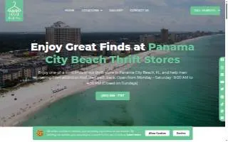 Haven House Thrift Store of Panama City Beach website