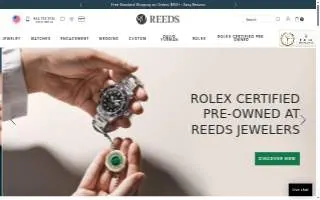 REEDS Jewelers of Panama City Beach website