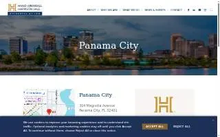 Hand Arendall Harrison Sale LLC - Panama City website