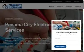 Panama City Electricians website