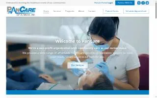 Pancare Health Clinic website