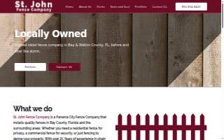 St John Fence Company of Panama City