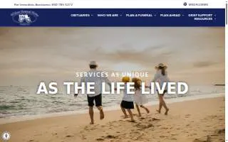 Wilson Funeral Home of Panama City website