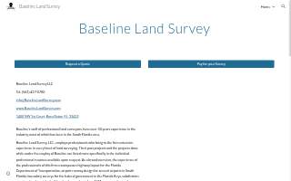 Baseline Land Survey