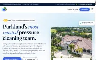 BKB Pressure Cleaning website