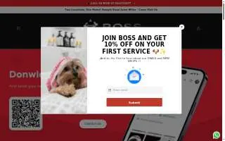 Boss the Pet Connection of Parkland website