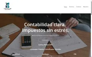 Carlos Perez, CPA website