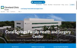 Coral Springs Family Health and Surgery Center of Parkland