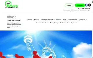 Oasis for Immigrants, Inc. of Parkland website