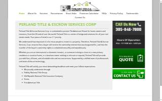 Perland Title & Escrow Services Corp. of Parkland