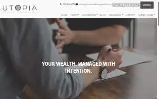 Utopia Wealth Management, LLC of Parkland website