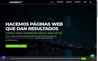 Estudios 101 website