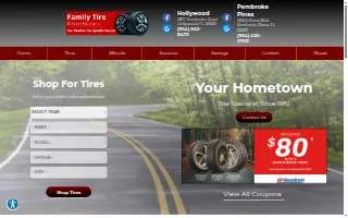Family Tire Distributors website