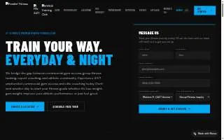 Freakin Fitness Pines (24/7) website