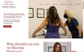 Macuna Wellness website