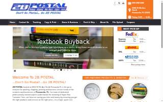2B POSTAL- FedEx & DHL Authorized Ship Center