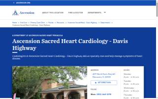 Ascension Sacred Heart Cardiology - Davis Highway