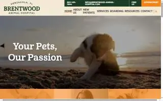 Brentwood Animal Hospital of Pensacola website