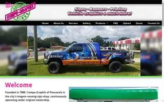 Compu-Graphix of Pensacola Inc. website