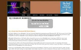 Dj Charlie Roberts of Pensacola website