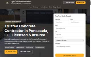 Legendary Concrete Pensacola