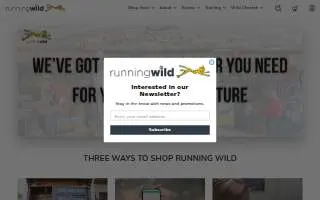 Running Wild of Pensacola website