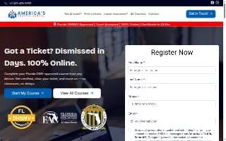 ATS Traffic School website