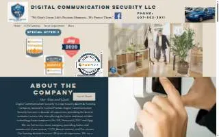Digital Communication Security, LLC of Pine Hills website