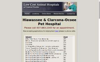 Hiawassee & Clarcona-Ocoee Pet Hospital, LLC