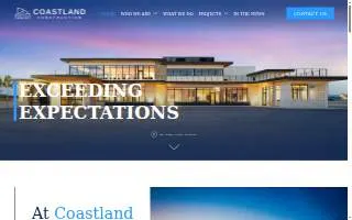 Coastland Construction Inc of Pinecrest website