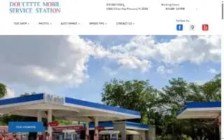Doucette Mobil Service website