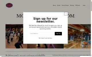 Ballroom 66-Event Venue website