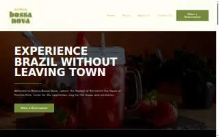 Boteco Bossa Nova website