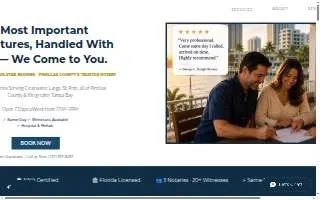 Clearwater Mobile Notary LLC website