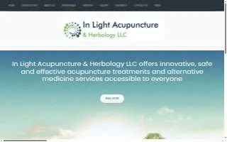 In Light Acupuncture and Herbology LLC website