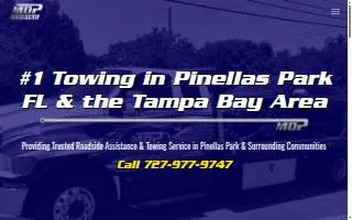 MDP Towing website