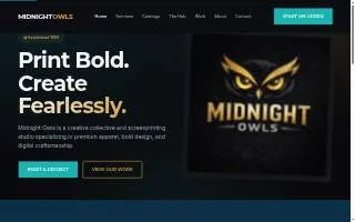 Midnight Owls website