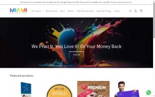 Miami Printing of Pinewood