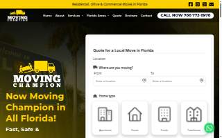 Moving Champion ALL FLORIDA of Pinewood
