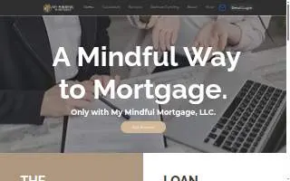 My Mindful Mortgage LLC website